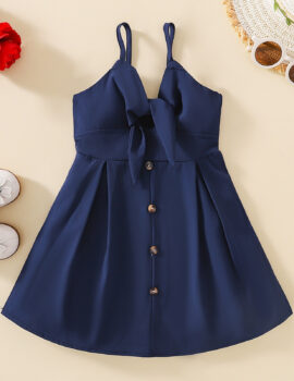 A22602 – Vestido Azul Marino  – 5A