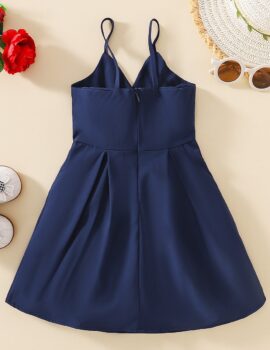 A22602 – Vestido Azul Marino  – 5A