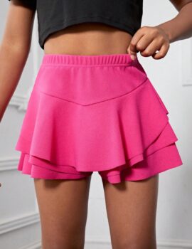 A24837 – Falda Short Fucsia – 9A