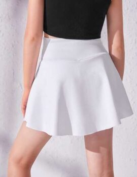 A26162 – Falda Con Short Blanca Dep – 5A