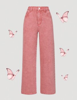 A26576 – Pantalon Rosado Sin Detalle Dp – 8A