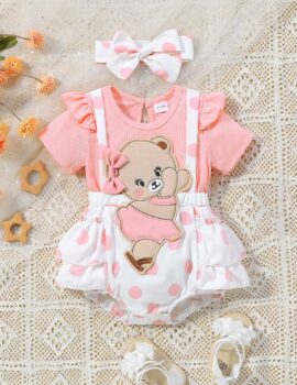 A26661 – Jumper Rosado Con Osita – RN