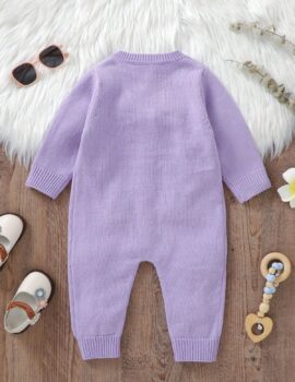 A26673 – Jumper Morado Con Flores Largo – RN