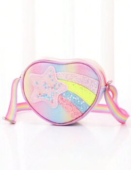 A27669 – Cartera De Corazon Arcoiris – N/A