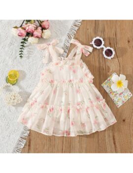 A27854 – Vestido Estampado Pastel – 12M