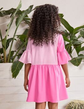 A28374 – Vestido Barbie Rosado – 4A