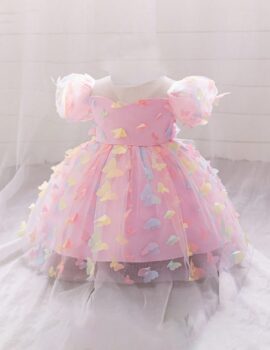 A28488 – Vestido De Gala De Mariposas  – 18M