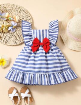 A28518 – Vestido Azul Navi – 12M